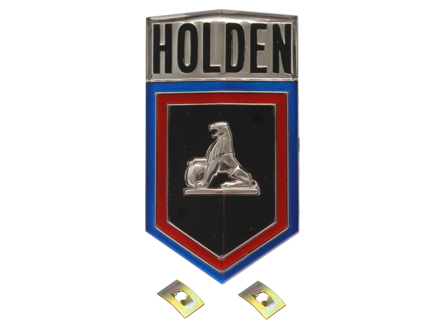 Holden HG LION Grille Badge /Emblem - Insert +Retain Clips (exc Premier) - B1271