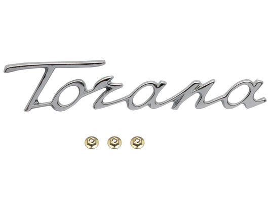 Holden "Torana" Badge + Clips LC Guard/Fender or Boot x1 - B1302