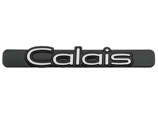 Holden Calais Dash Badge "CALAIS" Chrome with Black Inlay VP VR VS - B1305