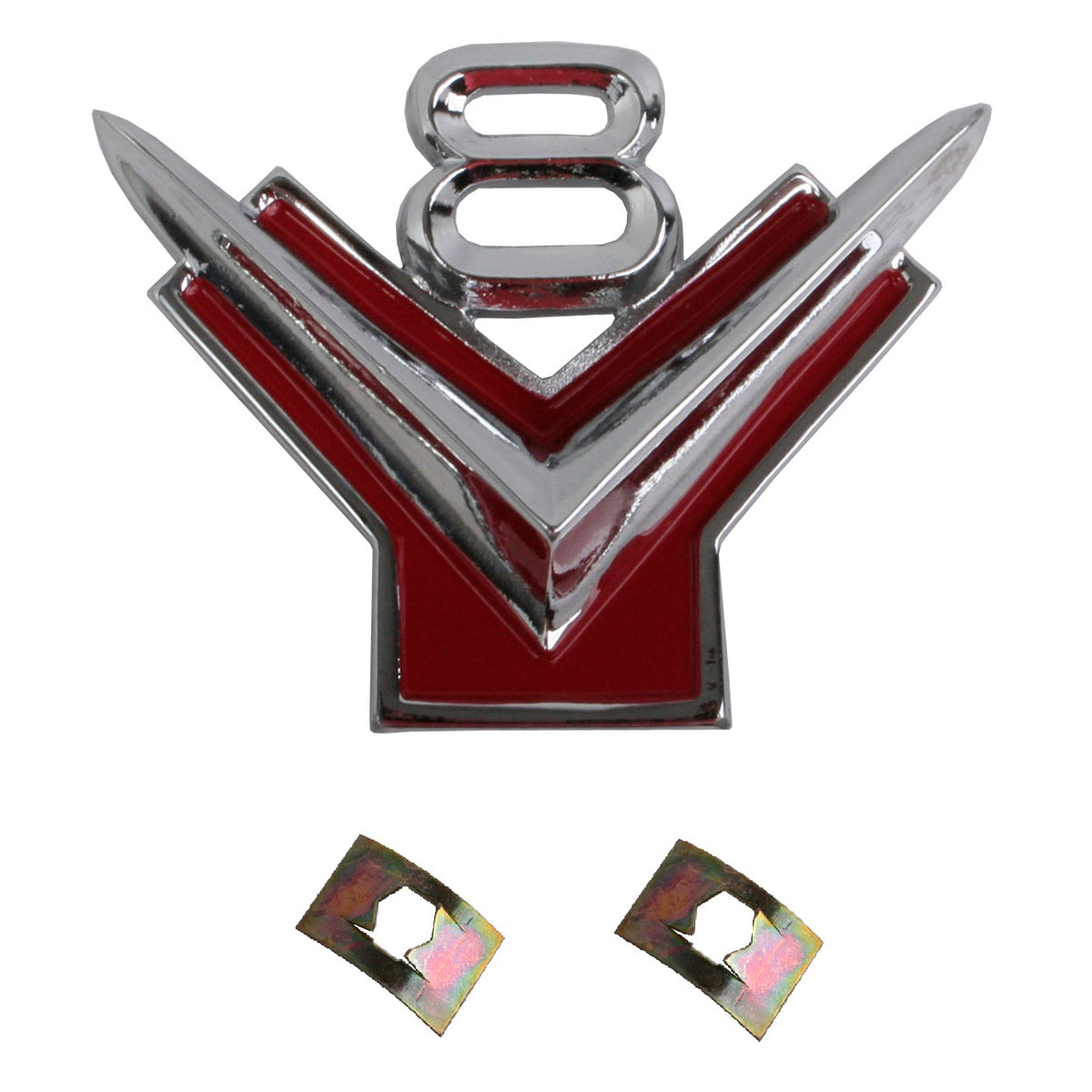 Suit Ford 'V8' Guard / Fender Badge XR Falcon Fairmont +Customline panel 289 - B2003