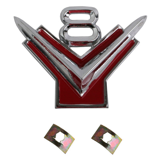 Suit Ford 'V8' Guard / Fender Badge XR Falcon Fairmont +Customline panel 289 - B2003