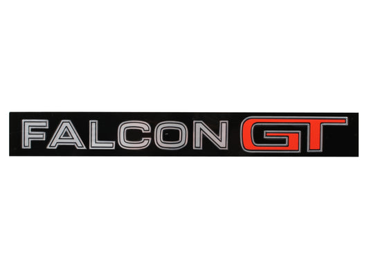 Ford "Falcon GT" Boot Moulding Insert Badge XY GT B2005