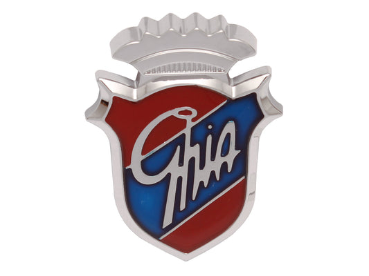 Ford 'GHIA' Emblem Badge Small 42mm XD XE Falcon. Cortina. Telstar - B2016
