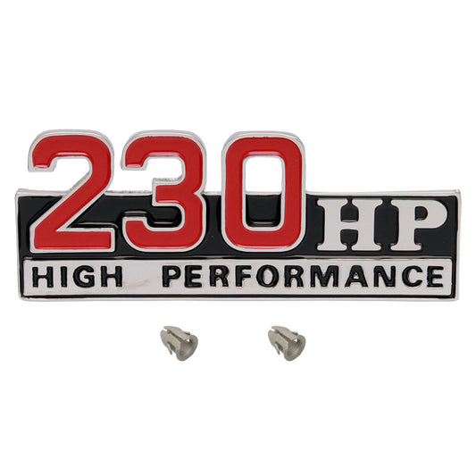 Suit Ford '230HP' Front Guard / Fender Badge XT GT Falcon – B2027