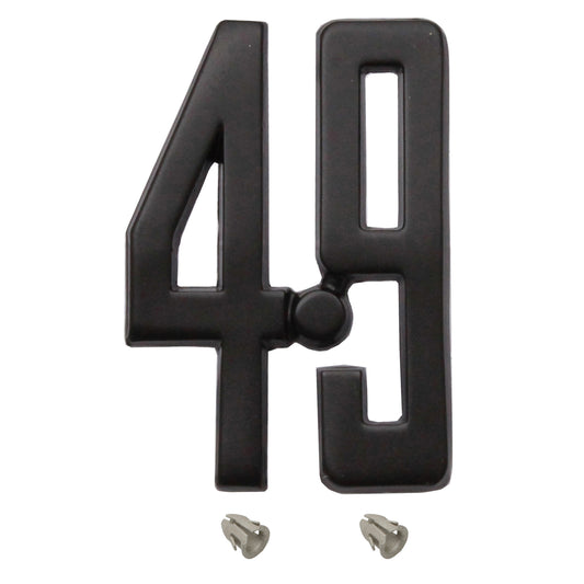 Ford 4.9 Black Fender / Guard Badge x1 XC GS Cobra – B2105