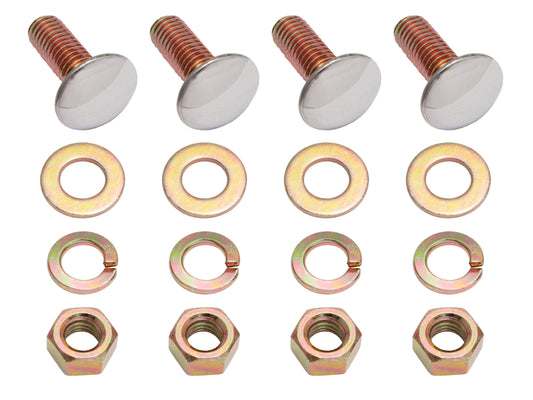 Holden Bumper Bar Bolt Kit x4 48-215 FX FJ Front or Rear dome nut washer - BB1003