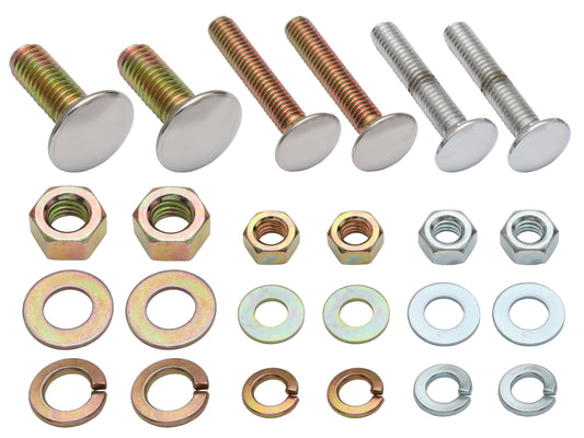 Holden Bumper Bar Bolt Kit x6 FE FC Front or Rear dome nut washer - BB1004