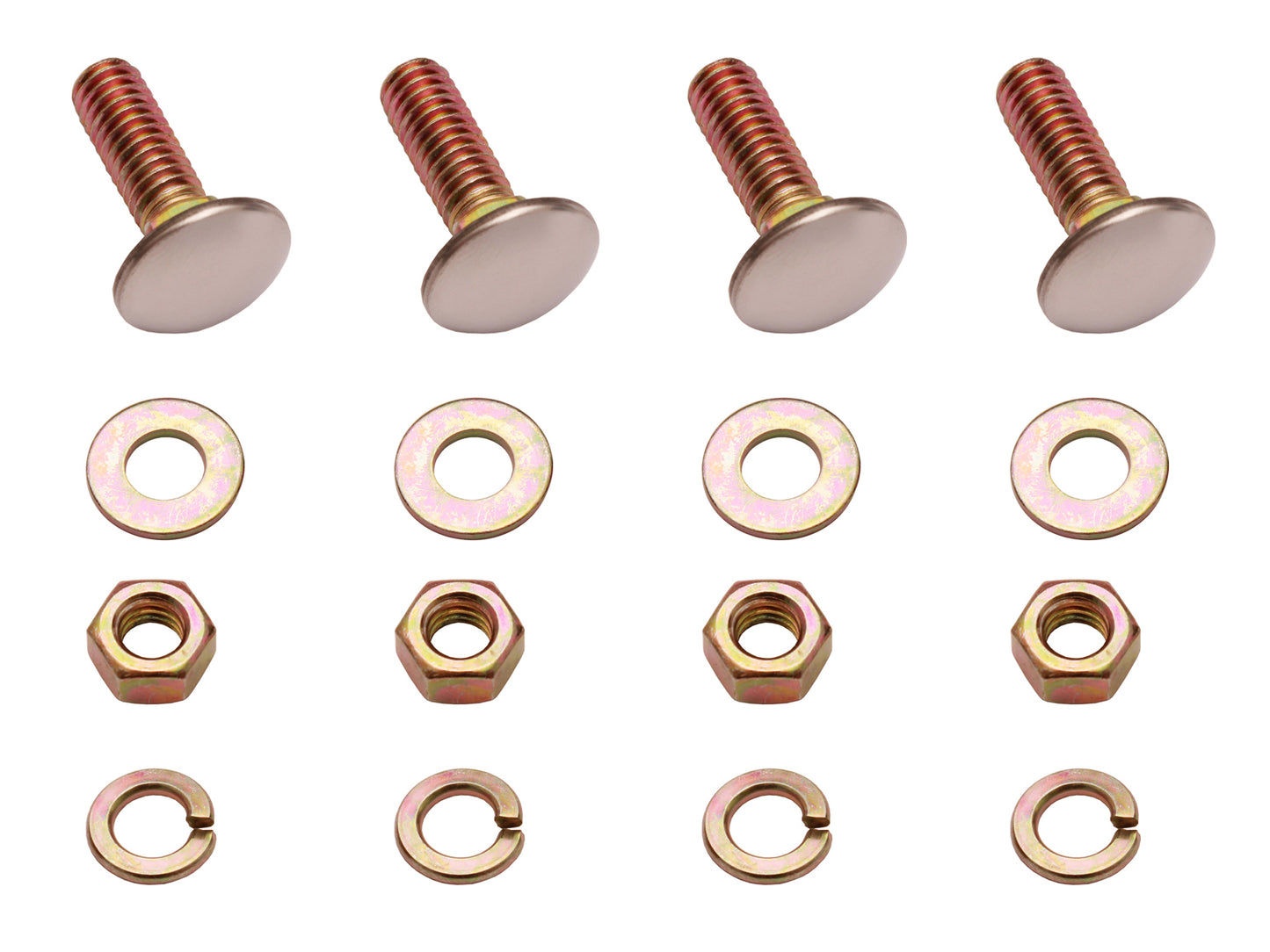 Holden Front Bumper Bar Bolt Kit x4 FB EK dome nut washer  mount - BB1005