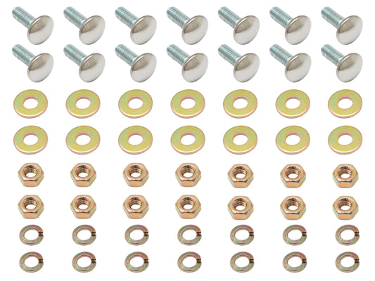 Holden Bumper Bar Bolt Kit x14 HD HR Sedan Wagon FRONT + REAR dome - BB1006