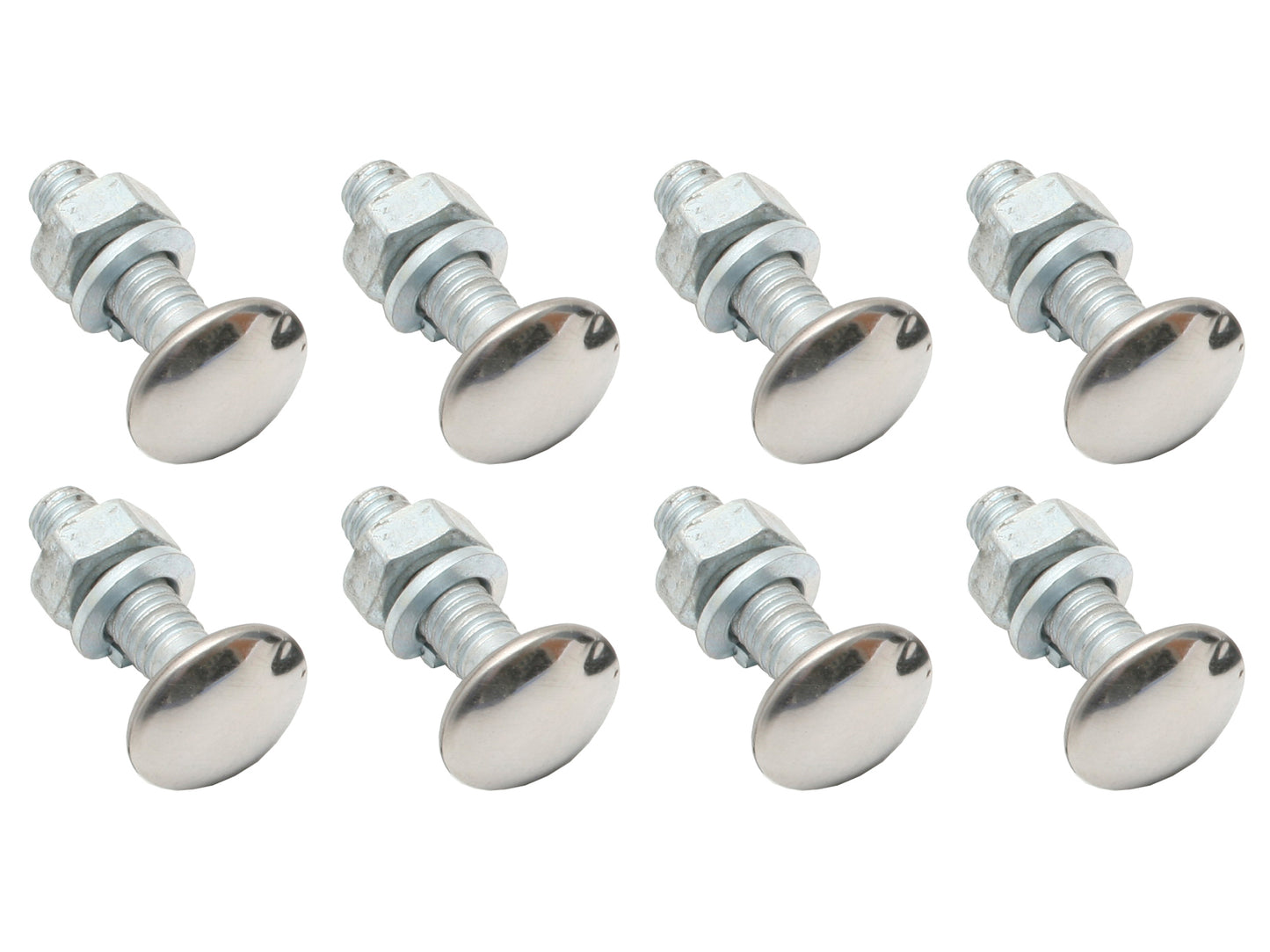Holden REAR Bumper Bar Bolt Set x8 EJ suits all models  nut  dome - BB1007A