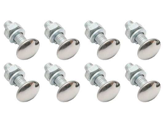 Holden REAR Bumper Bar Bolt Set x8 EJ suits all models  nut  dome - BB1007A