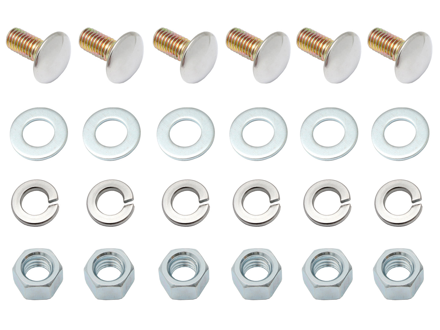 Ford Bumper Bar Bolt Kit XR XT XW XY ZA ZB ZC ZD FRONT or REAR (no overriders) - BB2001