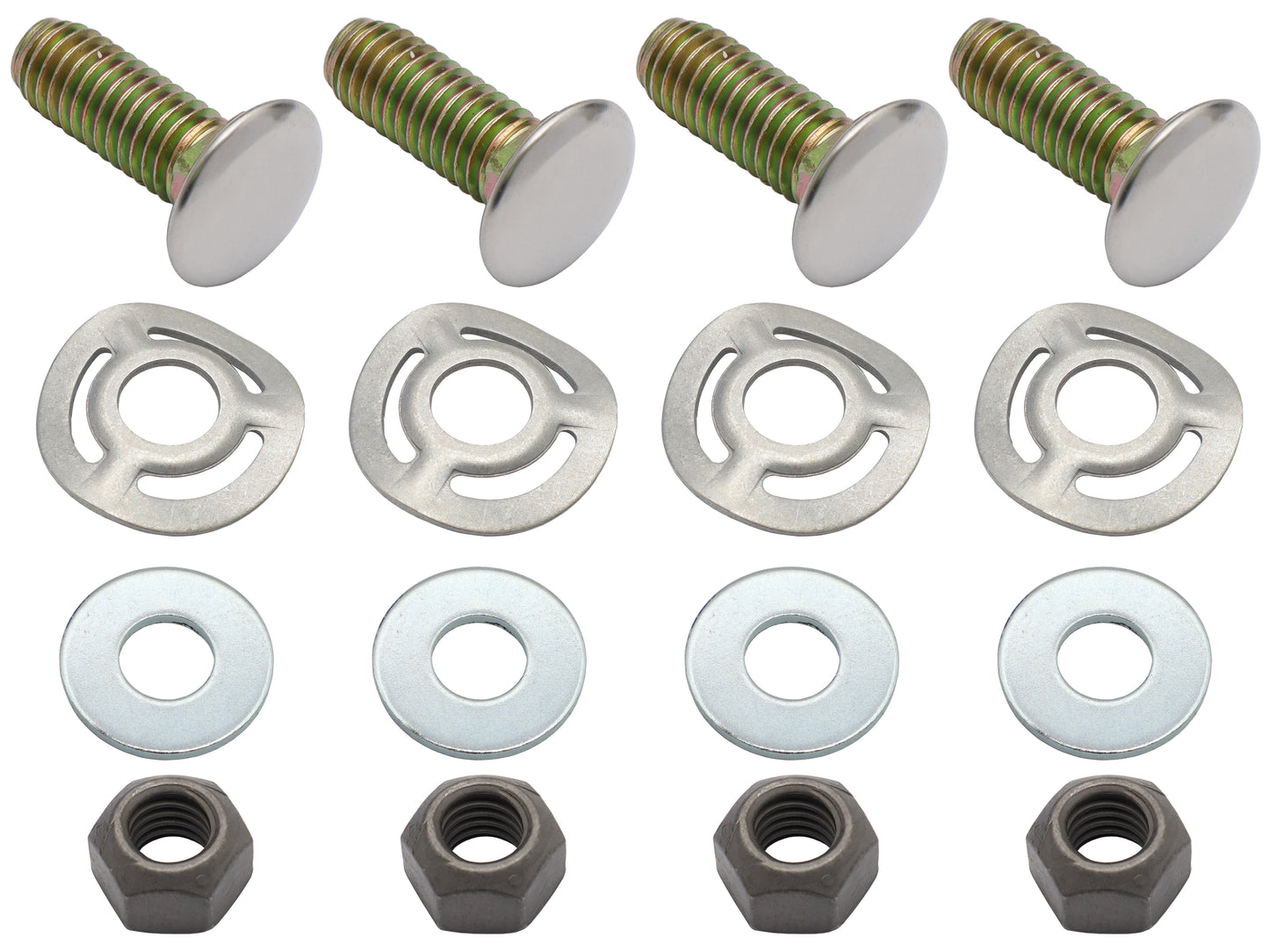 Ford Bumper Bar Bolt Kit XA XB XC ZF ZG ZH FRONT + WAVE washers Resto Country - BB2003A