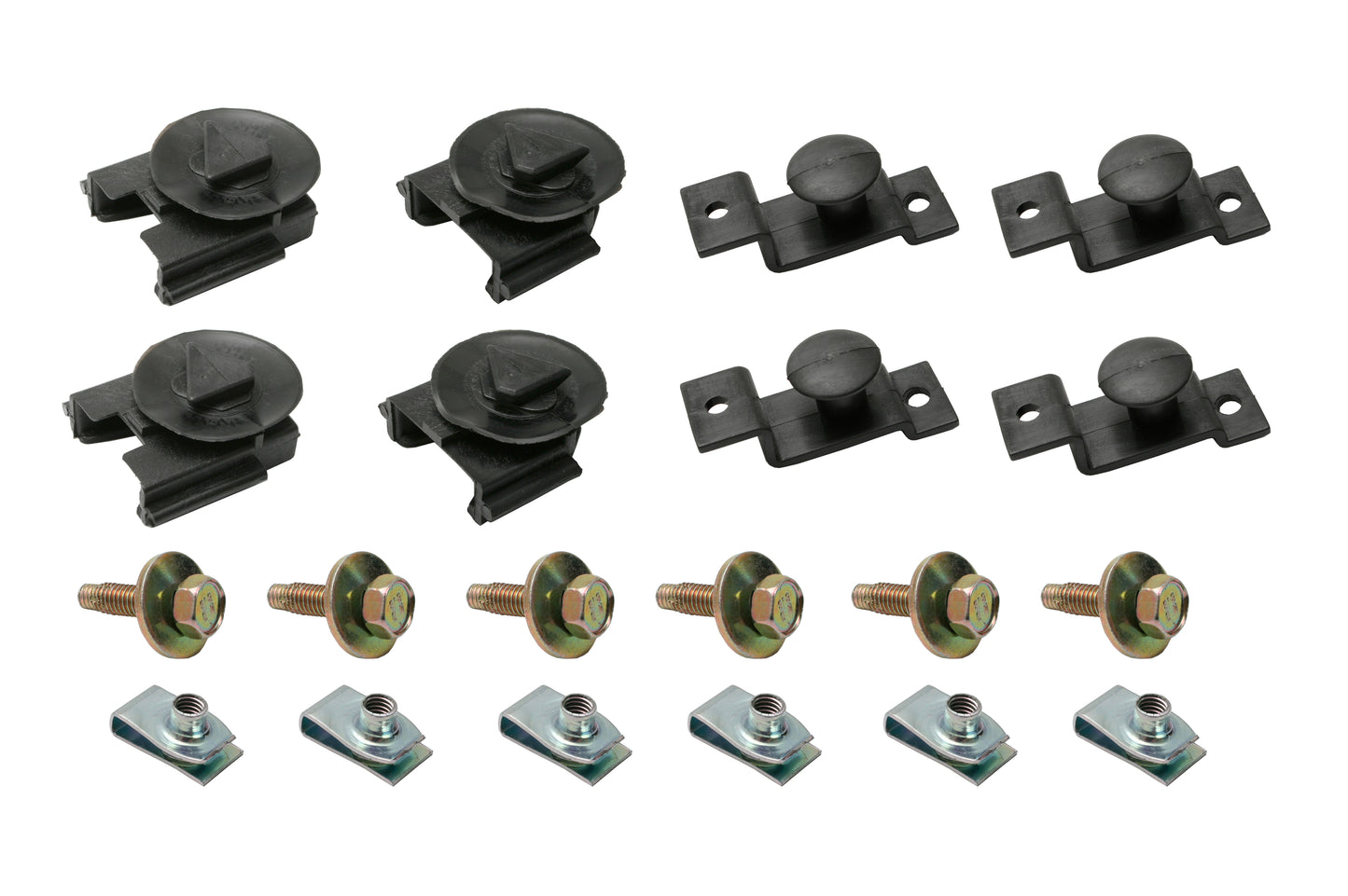 Ford Falcon XF XG Bumper Bar Bolt +Clips +Speed Nuts kit Front or Rear - BB2005