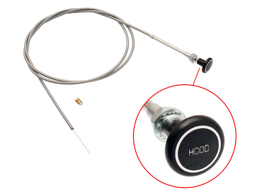 Holden Bonnet Release Cable Torana LC LJ + wiil fit HK HT HG hood handle grip - BC1002A