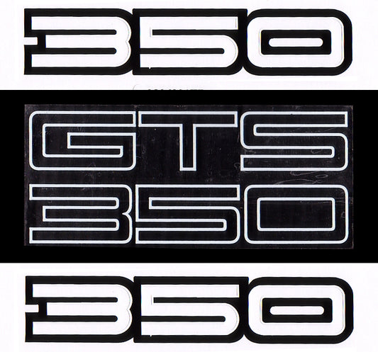 Body Decal Body Kit ‘350 GTS’ (3Pce) Holden HG GTS Monaro - BD1001