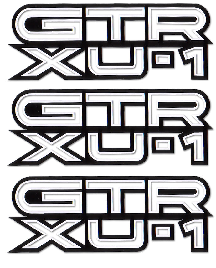 Body Decal Kit ‘GTR XU-1’ (3Pce) Holden LC LJ XU1 - BD1002