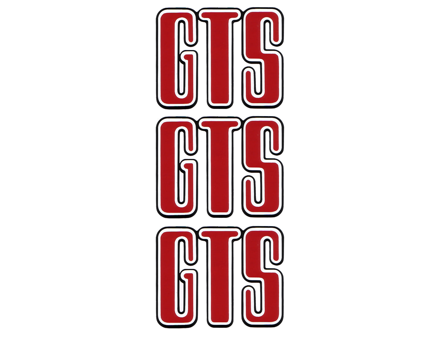 Body Decal Kit ‘GTS’ (3Pce) Holden HJ GTS Monaro - BD1006