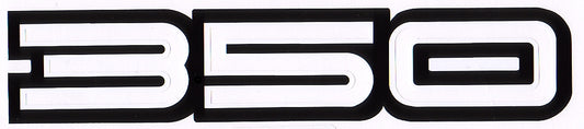 Fender Decal ‘350’ Holden HQ Monaro - BD1045