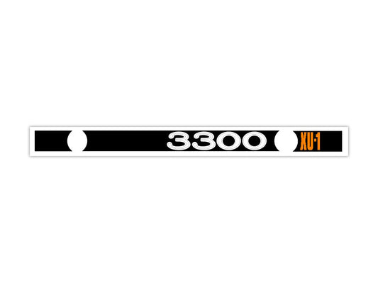 Rocker Cover Decal ‘3300 XU1’ Holden LJ - BD1047