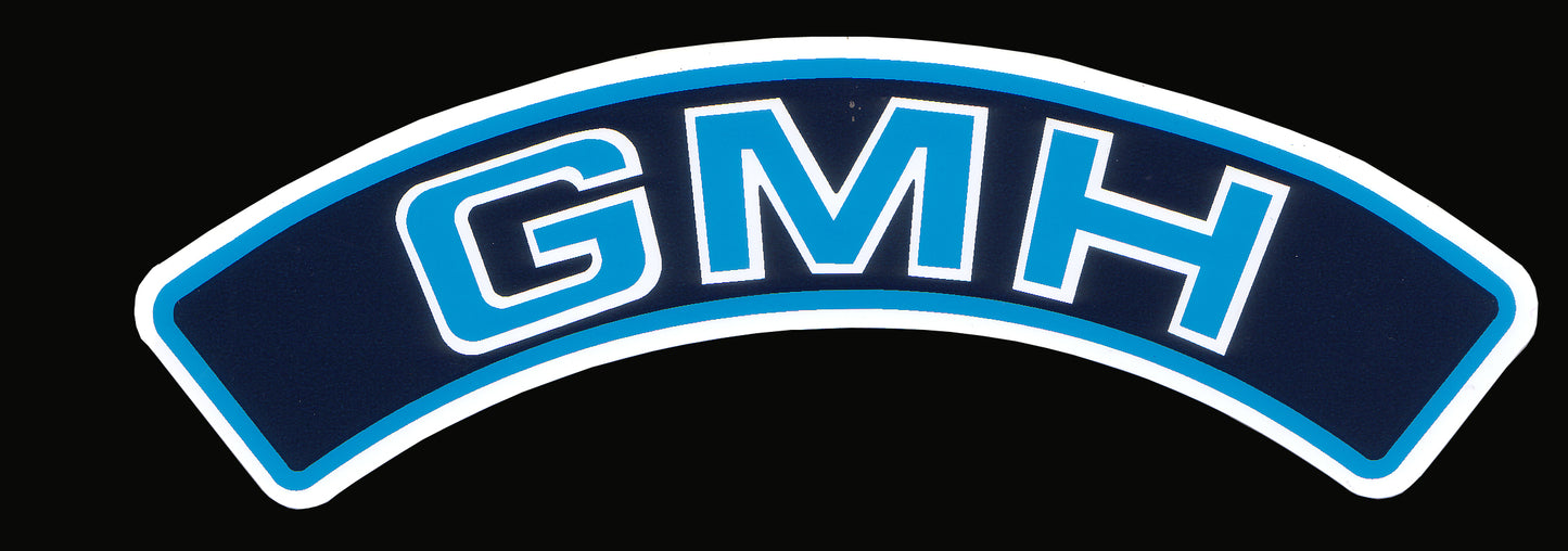 Air Cleaner Decal 'GMH' (Blue) Holden WB HZ VB VC VH VK V8 - BD1059