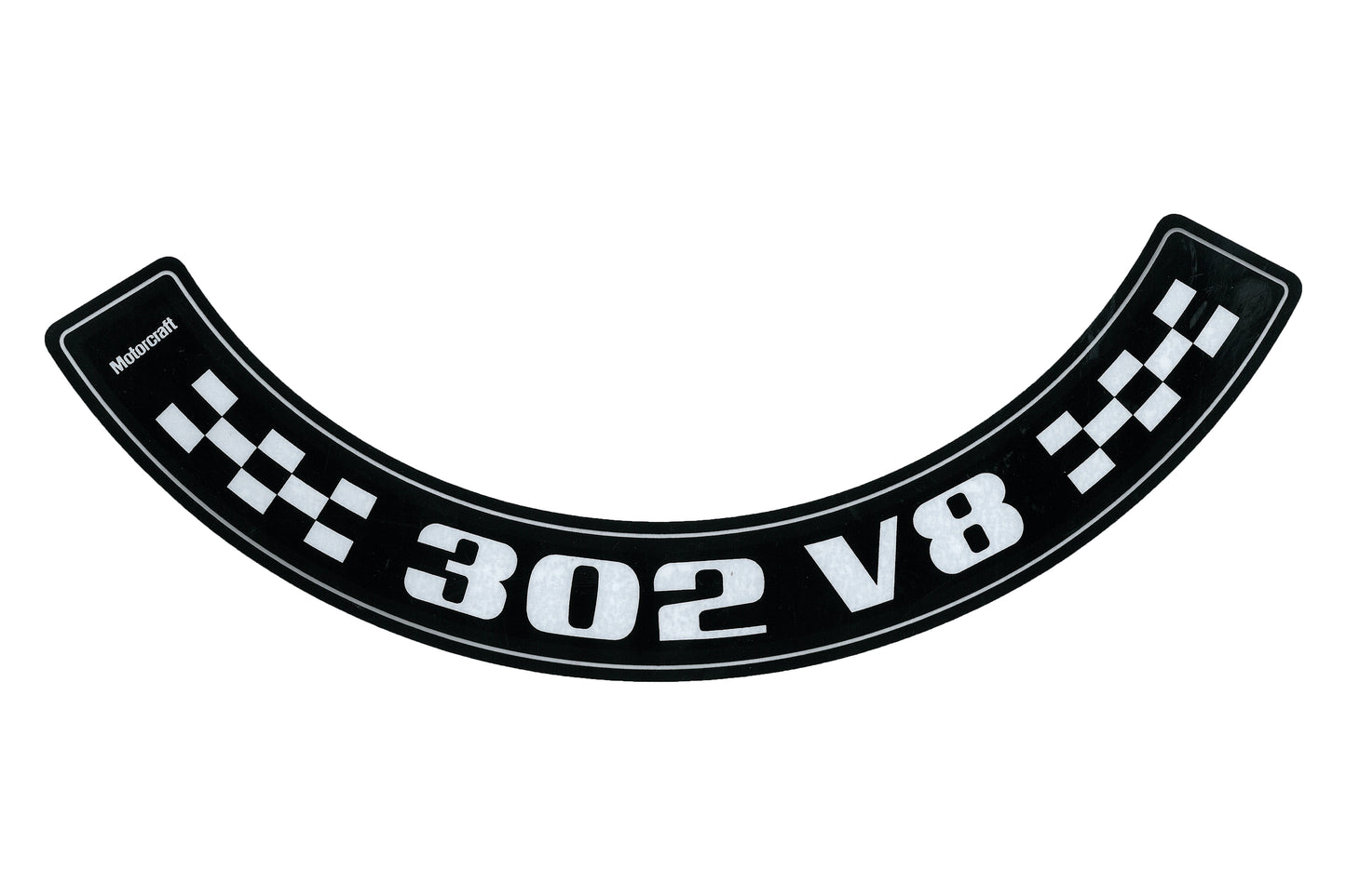Air Cleaner Decal ‘302 V8’ (Large) Ford XA XB ZF ZG - BD2398L