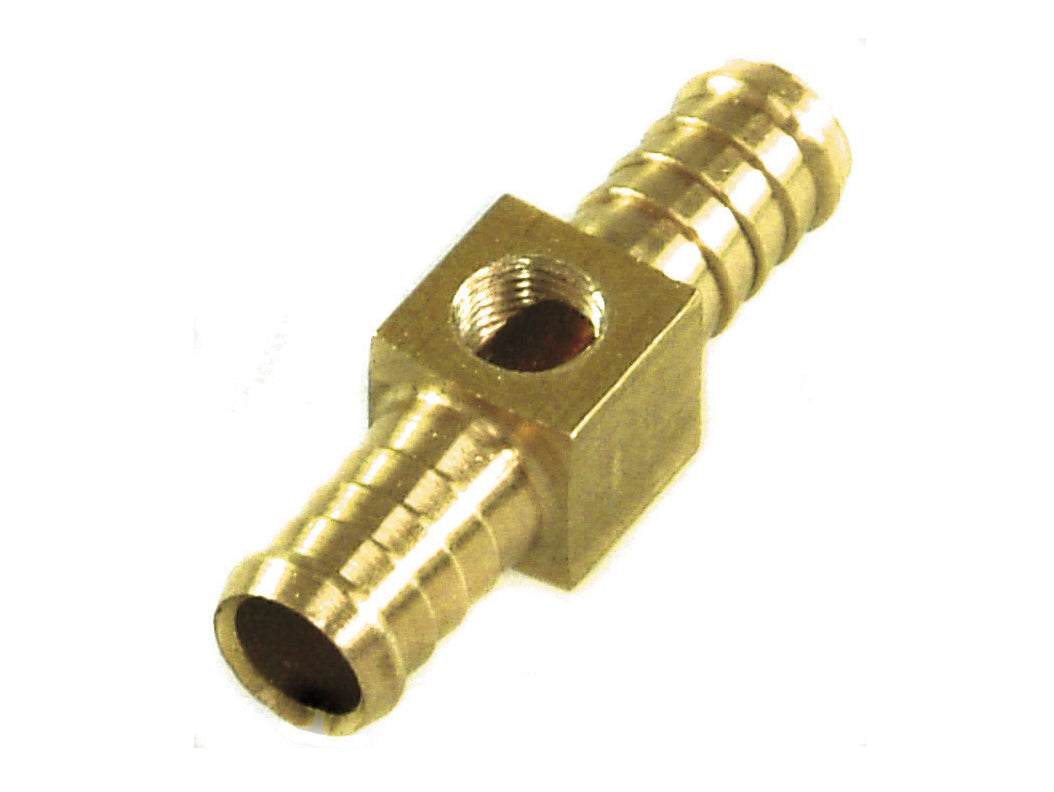 TFI Brass Fuel Pressure Gauge In-Line Adaptor Fitting (1/2") - BFP12