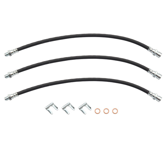 Front & Rear Brake Hose Kit (Drum) Holden 48-215 FX FJ FE FC - BHK1000