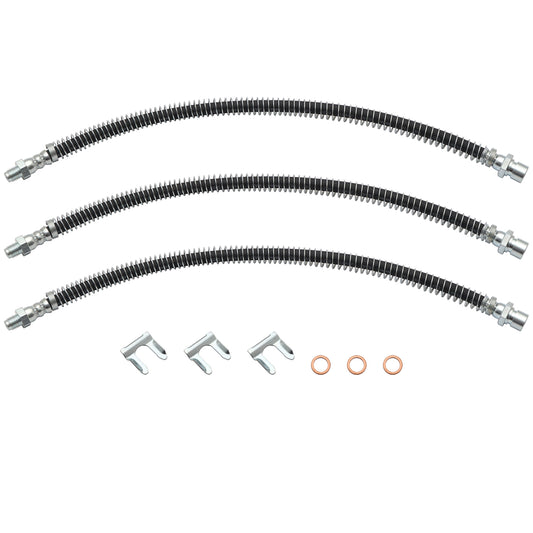 Front & Rear Brake Hose Kit (Drum) Holden 48-215 FX FJ FE FC - BHK1000S