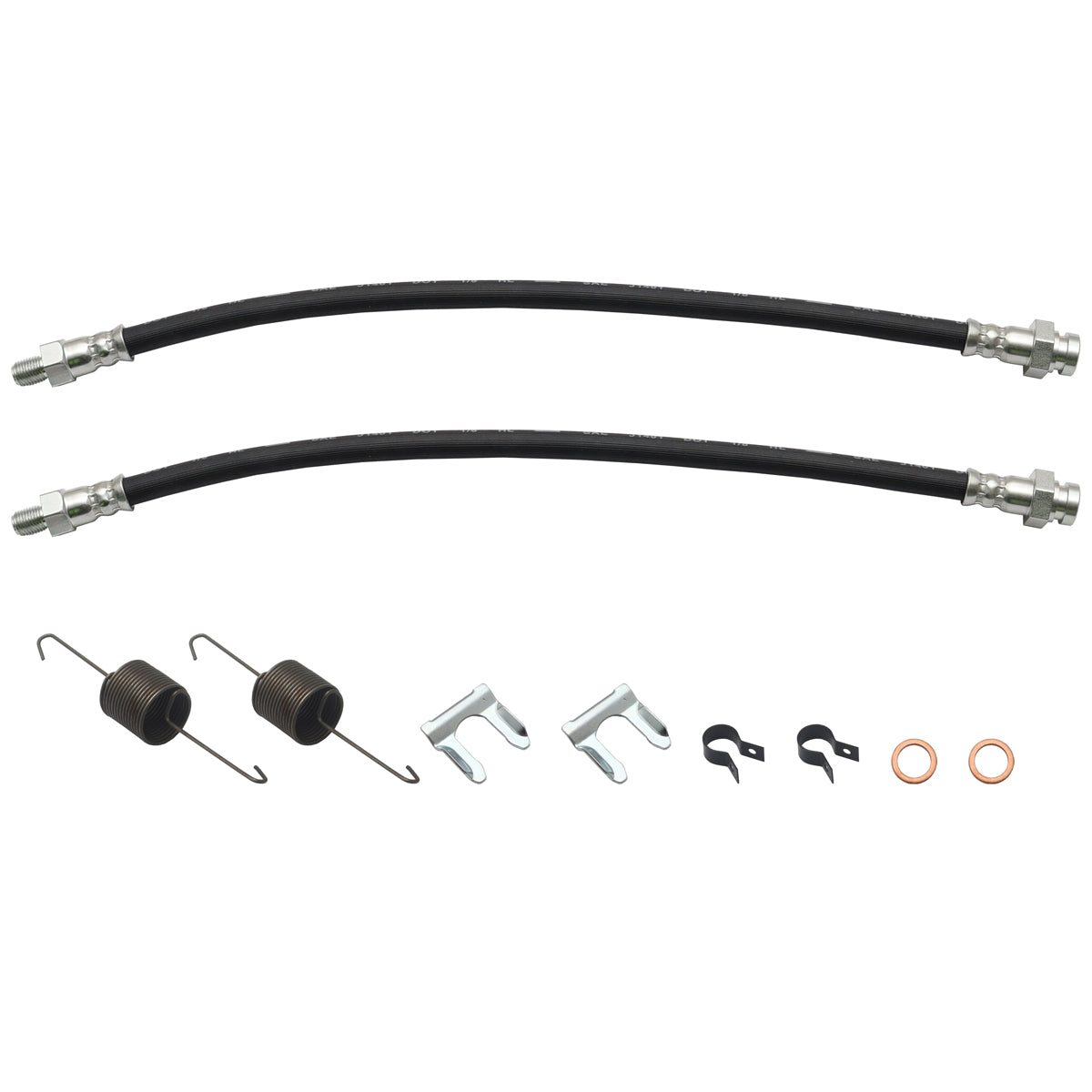 Front Brake Hose Kit (Drum) Holden EH Ute Van / HD HR HK HT HG LC LJ - BHK1003