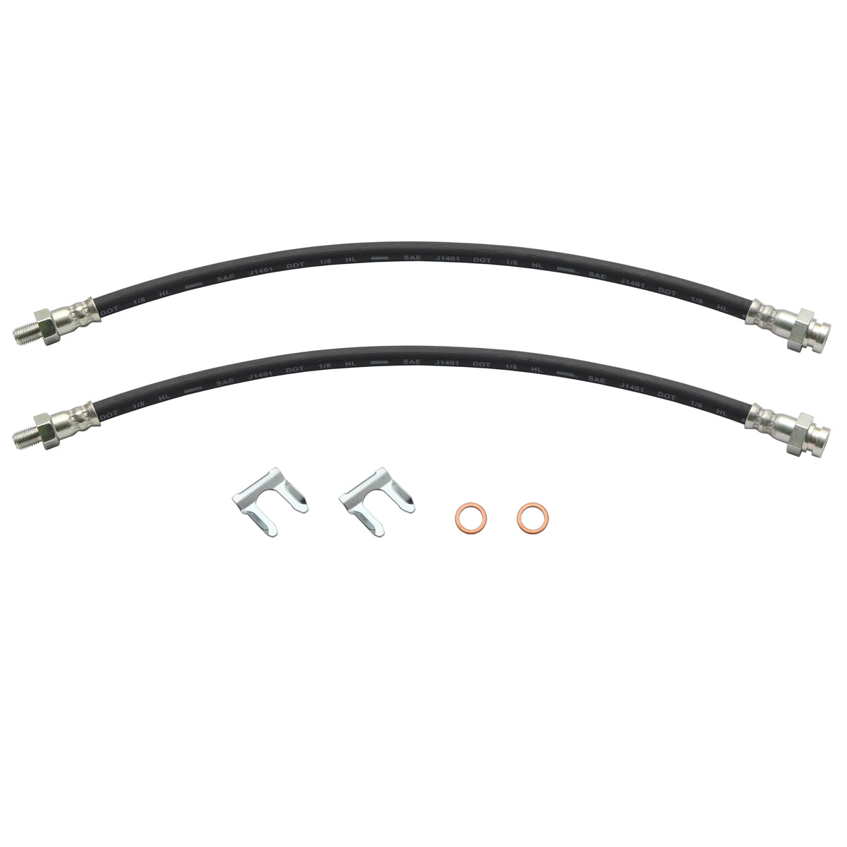Front Brake Hose Kit (Drum) Holden HQ HJ - BHK1006