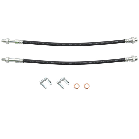 Front Brake Hose Kit (Disc) Holden HQ HJ / HX Excluding Alloy - BHK1007
