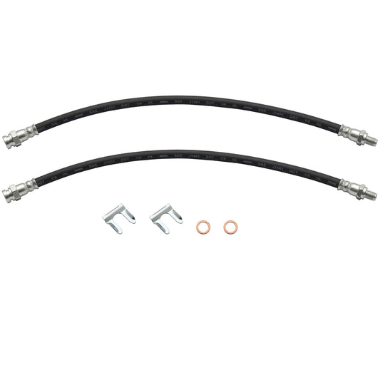 Front Brake Hose Kit (Disc) Holden HZ All LH LX / HX Including Alloy - BHK1008