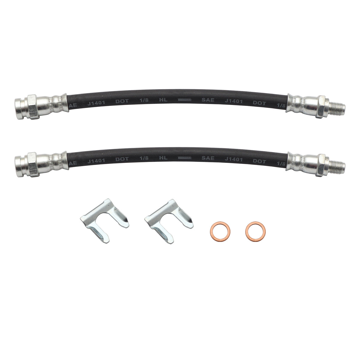 Rear Brake Hose Kit (Disc) Holden HZ UC - BHK1009