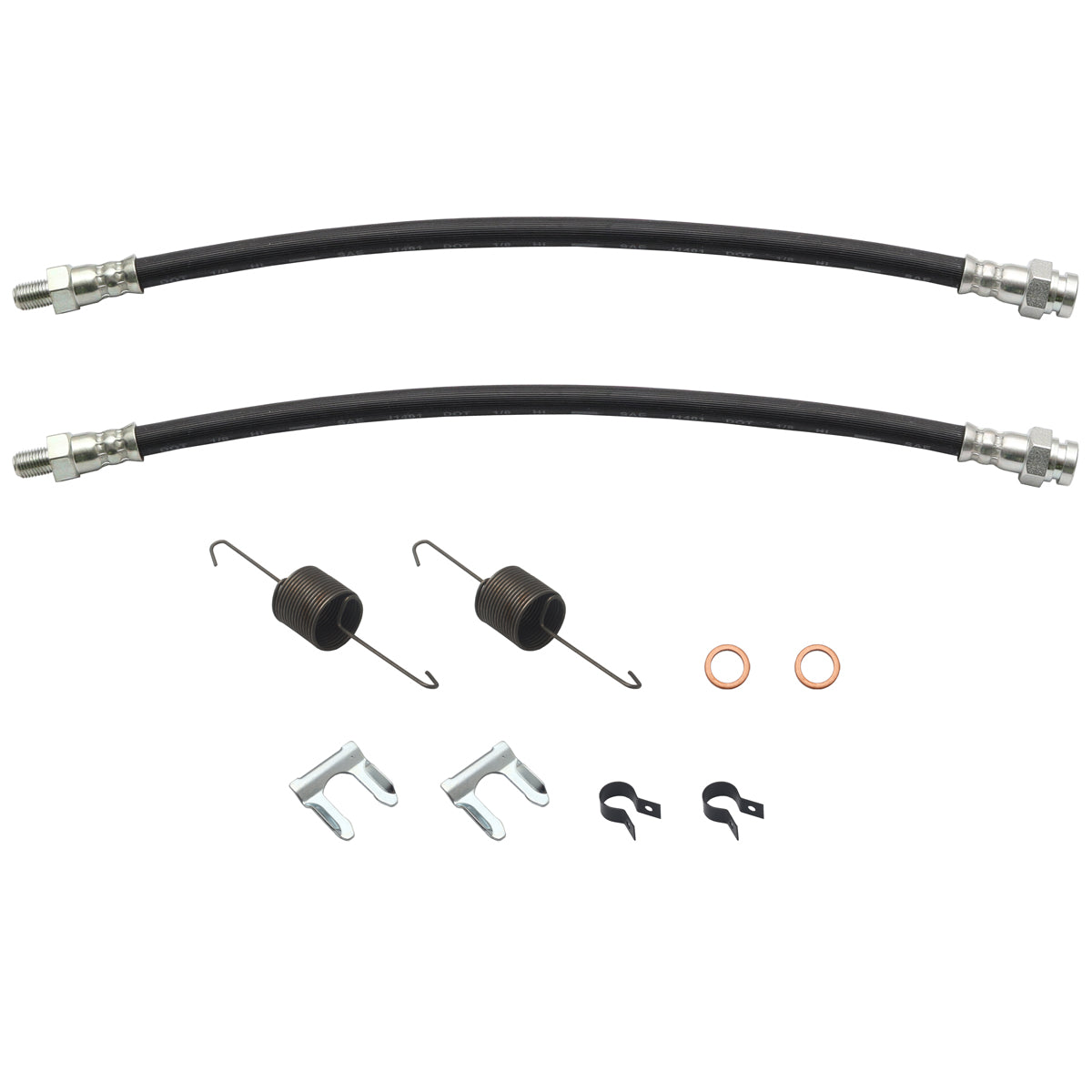Front Brake Hose Kit (Drum) Holden LC LJ - BHK1012