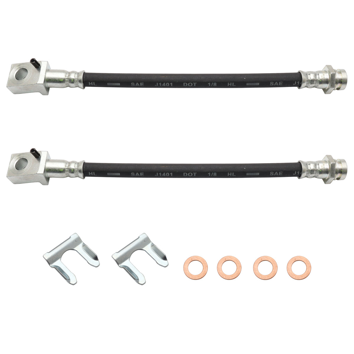 Rear Brake Hose Kit (Disc) Holden VB VC VH VK VL VN Early VP - BHK1016