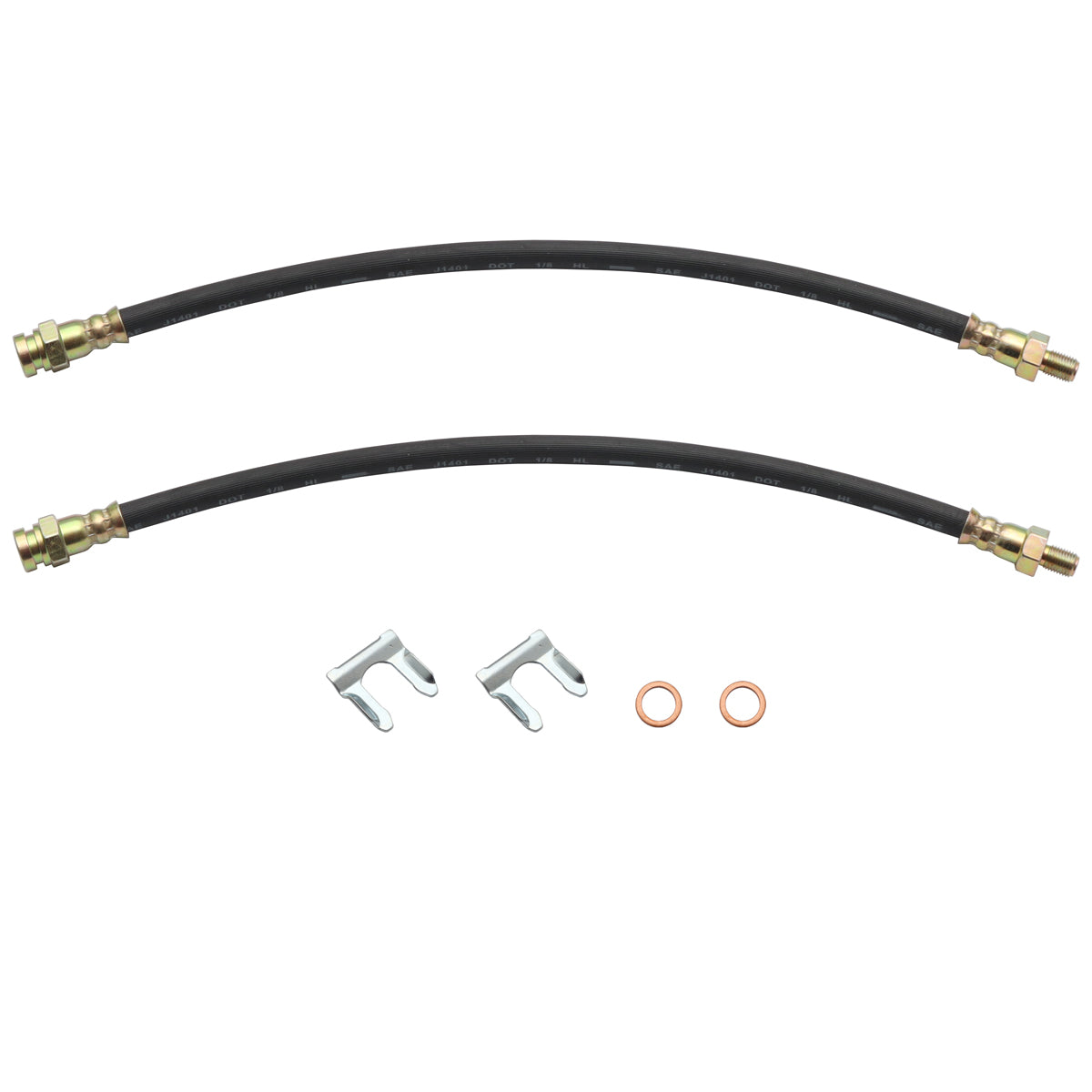 Front Brake Hose Kit (Disc) Ford XR XT ZA ZB - BHK2000