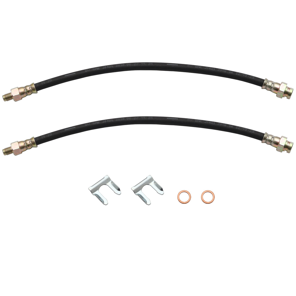 Rear Brake Hose Kit (Drum) Ford XK XL XM XP - BHK2002
