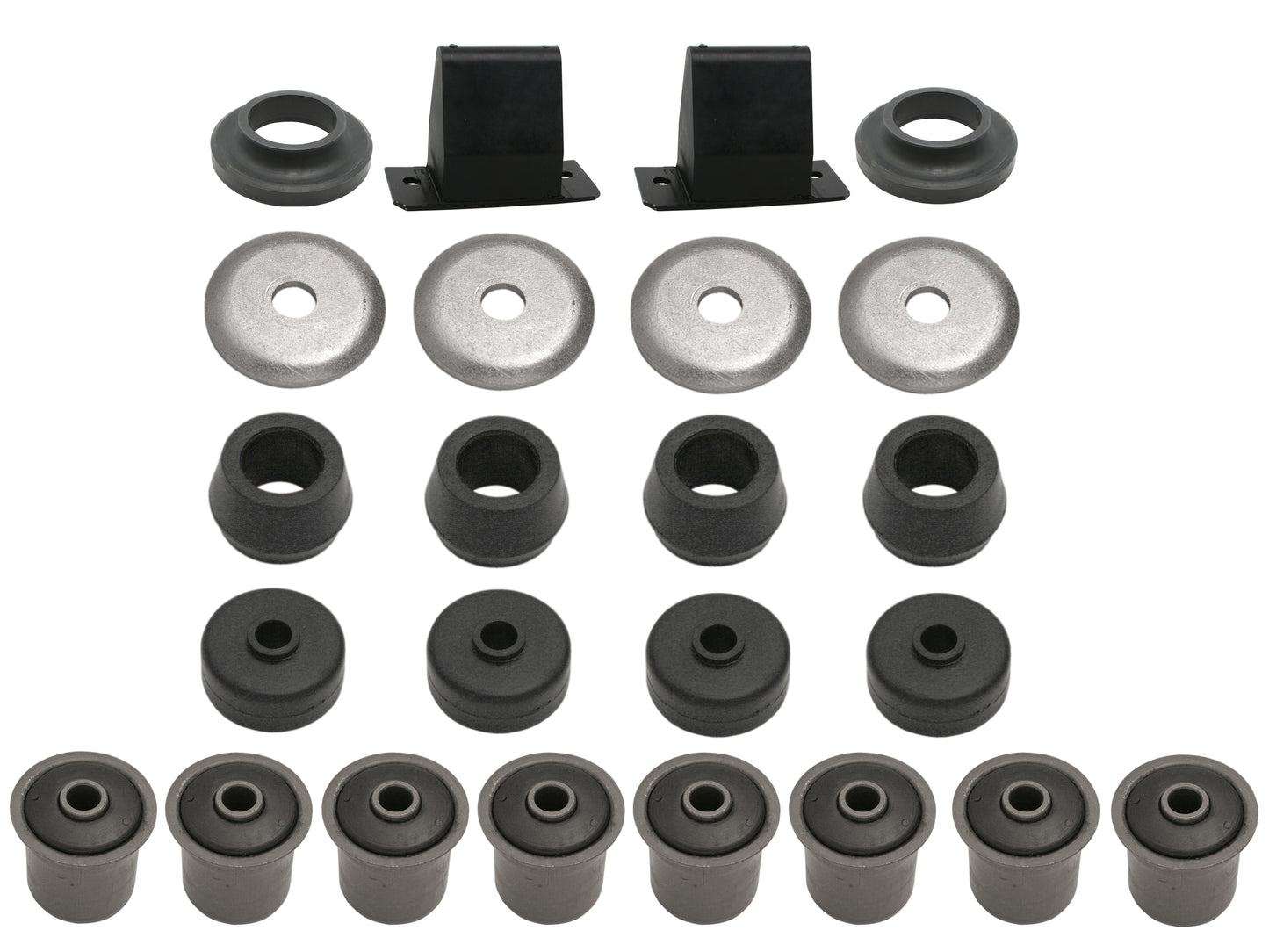 Rear Suspension Rubber Kit Holden HQ HJ HX HZ WB Sedan Wagon - BKR1000