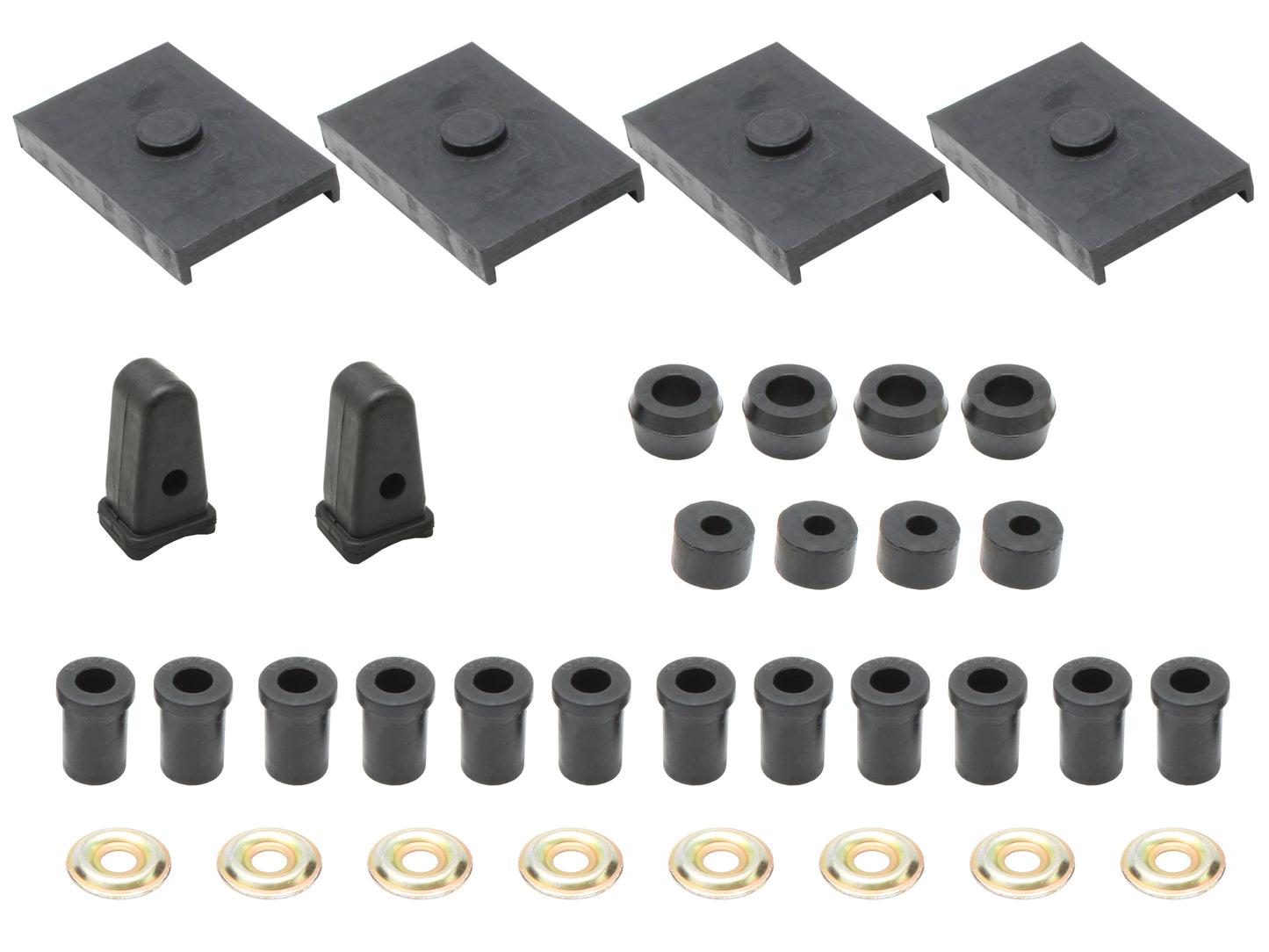 Rear Suspension Rubber Kit Holden FX Business Sedan Ute FJ - BKR1005