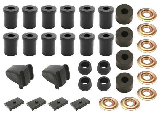 Rear Suspension Rubber Kit Holden FB EK Sedan Wagon - BKR1007