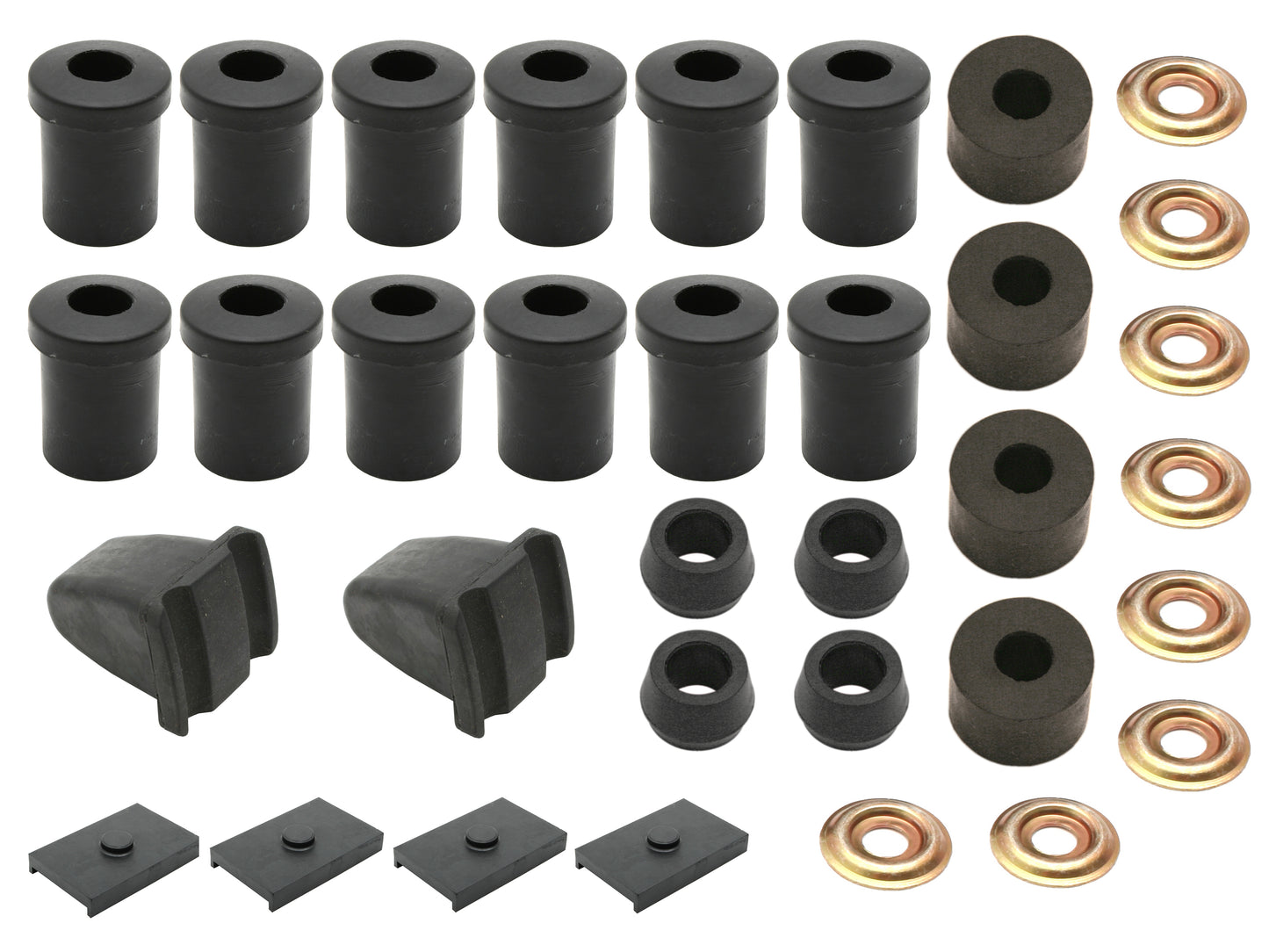 Rear Suspension Rubber Kit Holden FB EK Ute Van - BKR1008