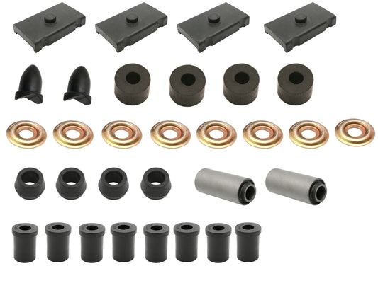 Rear Suspension Rubber Kit Holden EJ EH Sedan Wagon - BKR1009