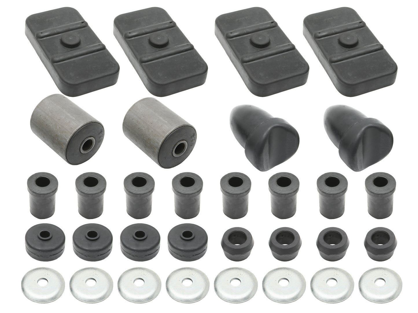 Rear Suspension Rubber Kit (Automatic) Holden HT HG Sedan Wagon Monaro - BKR1015