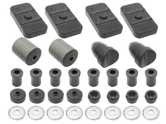 Rear Suspension Rubber Kit (Automatic) Holden HT HG Sedan Wagon Monaro - BKR1015