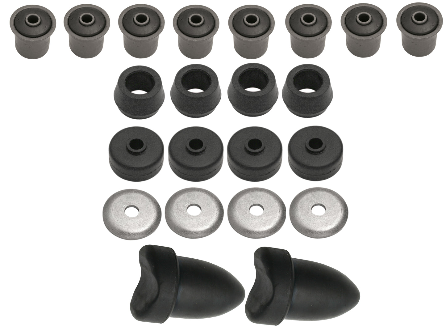 Rear Suspension Rubber Kit (Long Bump) Holden LC - BKR1018