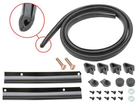 Holden Bonnet Lacing / Firewall Rubber + Bumpers + Retaining Plates HJ HX HZ WB - BL111J