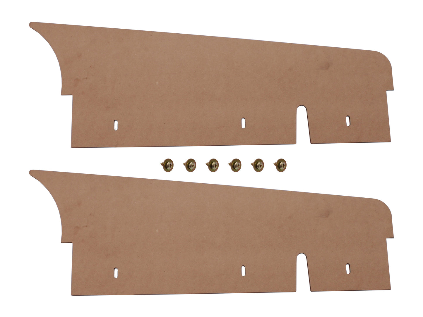 Ford Quarter Panel To Boot MDF Board + Screw Kit XR XT wood trim - BM2001