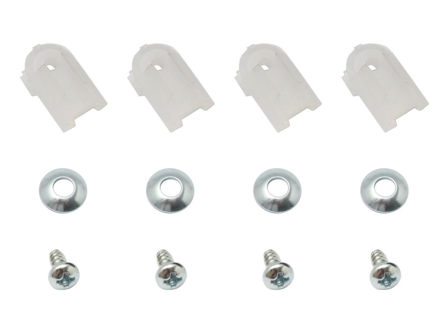 Holden End Moulding Trim Clips +Screw HR HK HT HG HQ HJ HX HZ LC LJ LH LX chrome - BMC0006
