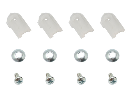 Holden End Moulding Trim Clips +Screw HR HK HT HG HQ HJ HX HZ LC LJ LH LX chrome - BMC0006